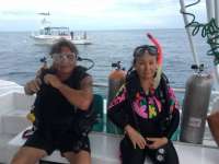 Great day of scuba diving in Key Largo with Rainbow Reef on benwood wreck tropical adventure 2014 08 08 r620 1