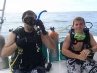 Great day of scuba diving in Key Largo with Rainbow Reef on benwood wreck tropical adventure 2014 08 08 r620 2