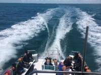 Great day of scuba diving in Key Largo with Rainbow Reef on benwood wreck tropical voyager 2014 07 11 r481 1