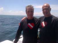Great day of scuba diving in Key Largo with Rainbow Reef on christ statue tropical adventure 2014 06 24 r406 1