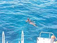 Great day of scuba diving in Key Largo with Rainbow Reef on winch hole tropical voyager 2014 06 27 r418 1