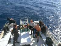 Great day of scuba diving in Key Largo with Rainbow Reef on uscgc duane tropical voyager 2014 11 07 r945 1