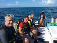 Great day of scuba diving in Key Largo with Rainbow Reef on french reef tropical voyager 2014 09 28 r829 1