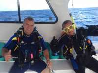 Great day of scuba diving in Key Largo with Rainbow Reef on uscgc duane tropical adventure 2014 09 08 r754 1