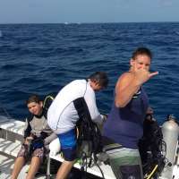 Great day of scuba diving in Key Largo with Rainbow Reef on french deep tropical voyager 2015 07 05 r1718 1