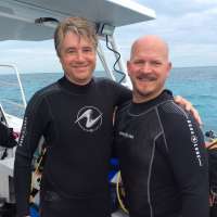 Great day of scuba diving in Key Largo with Rainbow Reef on sand island tropical adventure 2015 07 25 r1806 2