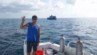 Great day of scuba diving in Key Largo with Rainbow Reef on winch hole tropical explorer 2015 07 21 r1789 1