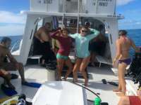 Great day of scuba diving in Key Largo with Rainbow Reef on pickles reef tropical voyager 2015 09 25 r2058 1