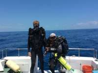 Great day of scuba diving in Key Largo with Rainbow Reef on rebreather drift mo tropical explorer 2016 04 12 r2711 2
