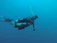 Great day of scuba diving in Key Largo with Rainbow Reef on fire coral cave tropical legend 2017 04 06 r4077 1