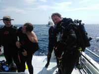 Great day of scuba diving in Key Largo with Rainbow Reef on uscgc bibb tropical explorer 2017 02 18 r3878 1