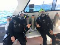 Great day of scuba diving in Key Largo with Rainbow Reef on city of washington tropical legend 2017 01 18 r3748 2