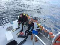 Great day of scuba diving in Key Largo with Rainbow Reef on rebreather spiegel tropical voyager 2017 07 04 r4436 1