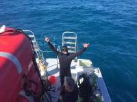 Great day of scuba diving in Key Largo with Rainbow Reef on drift french tropical odyssey 2018 02 15 r5426 1