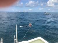 Great day of scuba diving in Key Largo with Rainbow Reef on fire coral cave tropical legend 2018 07 03 r6400 1