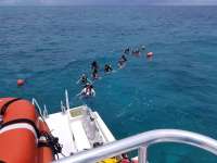 Great day of scuba diving in Key Largo with Rainbow Reef on eagle ray alley tropical serenity 2018 06 25 r6316 1