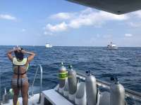 Great day of scuba diving in Key Largo with Rainbow Reef on fire coral cave tropical destiny 2018 11 26 r7543 1