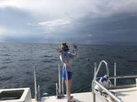 Great day of scuba diving in Key Largo with Rainbow Reef on fire coral cave tropical legend 2018 11 03 r7405 1
