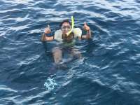 Great day of scuba diving in Key Largo with Rainbow Reef on fire coral cave tropical legend 2018 09 08 r7008 1