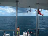 Great day of scuba diving in Key Largo with Rainbow Reef on winch hole tropical voyager 2020 06 12 r9494 1