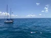 Great day of scuba diving in Key Largo with Rainbow Reef on benwood wreck tropical legend 2022 08 02 r12959 2