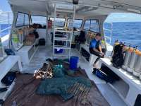 Great day of scuba diving in Key Largo with Rainbow Reef on dad staff tropical serenity 2022 05 26 r12550 3