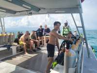 Great day of scuba diving in Key Largo with Rainbow Reef on sand island tropical legend 2023 07 15 r14293 1