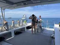 Great day of scuba diving in Key Largo with Rainbow Reef on christ statue tropical odyssey 2023 05 29 r13962 1