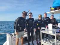 Great day of scuba diving in Key Largo with Rainbow Reef on eagle ray alley tropical serenity 2023 11 06 r14808 1
