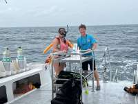 Great day of scuba diving in Key Largo with Rainbow Reef on christ statue tropical serenity 2024 06 11 r15835 1